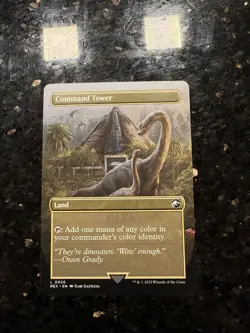 Command Tower SHOWCASE / Magic MTG / Jurassic Park World Collection - NM - Image 2