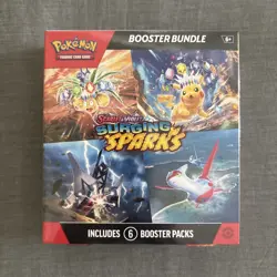 Pokemon TCG Scarlet & Violet Surging Sparks Booster Bundle (6 Packs) BRAND NEW - Image 1