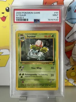 🔹PSA 9 MINT🔹Ivysaur 44/130🔸2000 Base Set 2 WOC Pokemon TCG English - Image 1