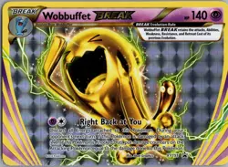 Wobbuffet BREAK XY155 Promo XY Black Star Promos Pokemon NM - Image 1