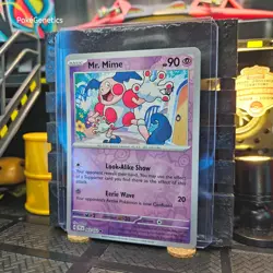 Mr. Mime Temporal Forces Reverse Holo Pokemon TCG 063/162 Scarlet Violet Common - Image 2