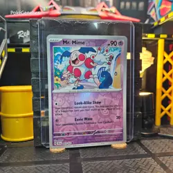 Mr. Mime Temporal Forces Reverse Holo Pokemon TCG 063/162 Scarlet Violet Common - Image 3