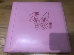 Pokemon S-Chinese Official Sylveon GX Binder Theme 480 Slots Card Binder Eevee - Image 1