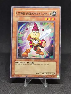 Yu-Gi-Oh! Comrade Swordsman of Landstar CSOC-EN033 Crossroads of Chaos - Image 1