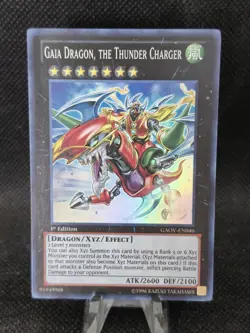 Gaia Dragon, the Thunder Charger (GAOV-EN046) 1st Edition - Super Rare - LP - Image 1