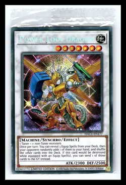 💥 YuGiOh! - Power Tool Dragon HAC1-EN177 Secret Rare Limited Edition New Sealed - Image 1