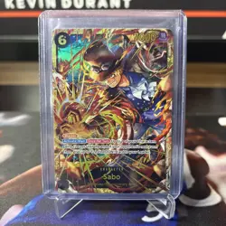 Sabo SEC OP13-120 One Piece Carrying On His Will English NM Pack Fresh - Image 1