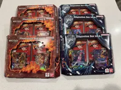 One Piece Illustration Box 5&6 (Lot of 6) New Sealed Bandai - Image 1