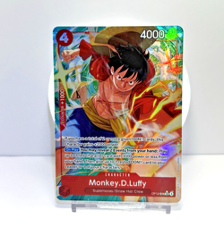 OP12-015 Monkey .D. Luffy SR Alt Art AA One Piece Card Game TCG CCG English - Image 1