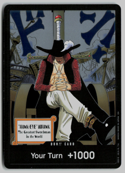4 X DON Foil cards - OP14 The Azure Sea’s Seven - One Piece TCG English - Image 1