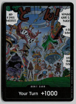 4 X DON Foil cards - OP14 The Azure Sea’s Seven - One Piece TCG English - Image 2