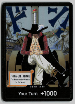 4 X DON Foil cards - OP14 The Azure Sea’s Seven - One Piece TCG English - Image 3