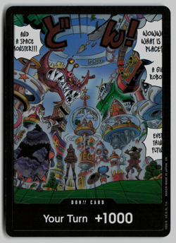 4 X DON Foil cards - OP14 The Azure Sea’s Seven - One Piece TCG English - Image 4