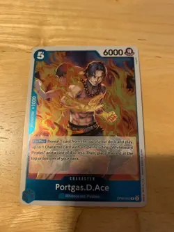 One Piece Two Legends #OP08-052 Portgas.D.Ace Foil - Image 1