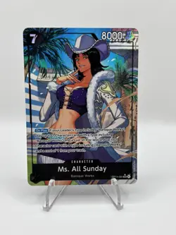 One Piece CCG Ms. All Sunday OP14-084 Alt Art SR - English - PACK FRESH MINT - Image 1