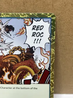 Gum-Gum Red Roc OP04-056Rare Foil NM One Piece Kingdoms of Intrigue - Image 3