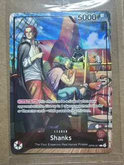 Shanks PSA Magazine Exclusive One Piece Leader Alt Art Promo | SEALED - Image 1
