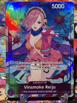 VINSMOKE REIJU - One Piece OP06-069 - AA Alt Art Super Rare SR - Premium Booster - Image 1
