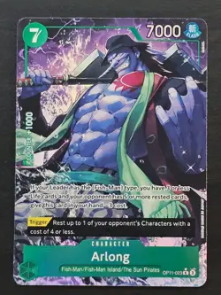 Arlong OP11-023 - One Piece A Fist of Divine Speed Alt Art - Image 1