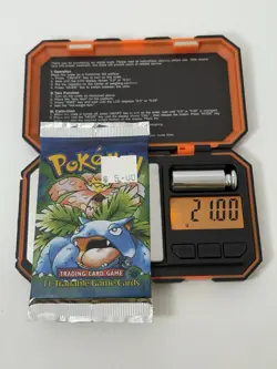 21.00g HEAVYU 1999 Pokemon Venusaur Art Base Set 1st Edition Shadowless Pack!! - Image 1