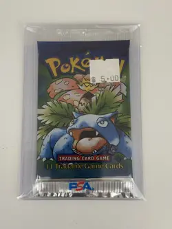 21.00g HEAVYU 1999 Pokemon Venusaur Art Base Set 1st Edition Shadowless Pack!! - Image 3