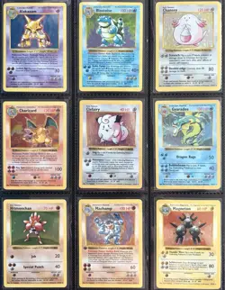 Pokemon 100% Complete Shadowless Base Set 102/102 WOTC Vintage 1999 - Image 1