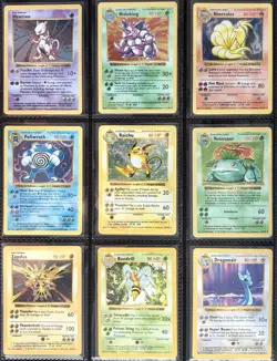 Pokemon 100% Complete Shadowless Base Set 102/102 WOTC Vintage 1999 - Image 2