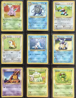 Pokemon 100% Complete Shadowless Base Set 102/102 WOTC Vintage 1999 - Image 5