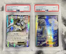 PSA 10 Lugia EX Ancient Origins Set of 2 ~ 68/98 & 94/98 Full Art 2015 Pokemon - Image 1