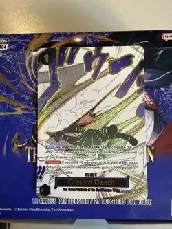 Ground Death (Alternate Art) OP14-096 The Azure Sea's Seven Foil One Piece Card - Image 1