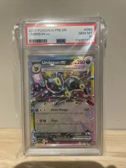 PSA 10 Graded Pokemon Card Umbreon ex 60/131 PSA 10 - Image 1