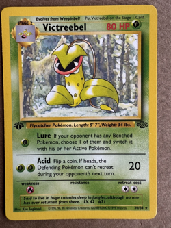 Victreebel 30/64 Jungle 1st Edition Non-Holo Rare Pokemon Card NM - Image 1