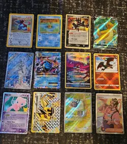 Pokemon 12 Card Lot. Rare Black Star Promo Cool Porygon And Psyduck. Charizard - Image 1