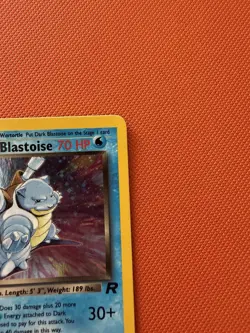 Pokemon TCG Dark Blastoise Holo Rare Card 3/82 Great Condition - Image 3