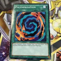 Polymerization LDK2-ENJ26 1st Edition MP Light Play Yu-Gi-Oh! Card - Image 1