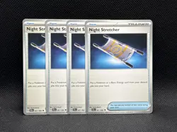 4x Night Stretcher Playset - 061/064 - Shrouded Fable - Pokemon TCG Cards - Image 1