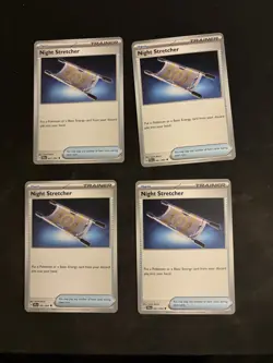 4x Night Stretcher Playset - 061/064 - Shrouded Fable - Pokemon TCG Cards - Image 1
