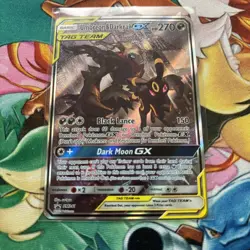 Pokemon TCG Umbreon & Darkrai GX SM241 Tag Team Promo Card Sun & Moon NM/M - Image 2