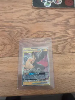 Pokemon TCG Sun & Moon Pikachu Zekrom GX 33/181 Tag Team Card NM Condition - Image 1