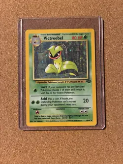 Pokemon TCG Victreebel Holo Rare Unlimited Jungle Card 14/64 Vintage 1999 - Image 1