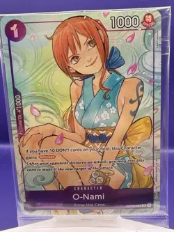 O-Nami OP05-062 Full Art Illustration Box Promo One Piece Card English - Image 1