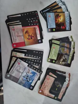 Lot of 50+ Bionicle's "Quest for the Masks" 1st Ed 2001 Game Playing Card - Image 1