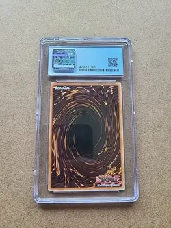 YUGIOH DR2-EN056 CHAOS EMPEROR DRAGON ULTRA RARE HOLO FOIL CARD CGC 9 - Image 2