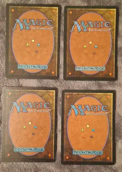 MTG Revised - Circle of Protection: Green (x4) - LP/NM - clean, nice cards - Image 2