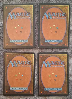 MTG Revised Black Knight (x4) - LP - Nice looking vintage cards - Image 2