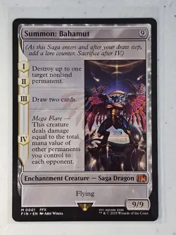 MTG Final Fantasy Summon: Bahamut Non-foil M 0001 - Image 1