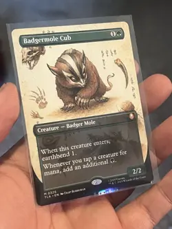 Badgermole Cub (Borderless) Avatar: The Last Airbender Regular - Image 1