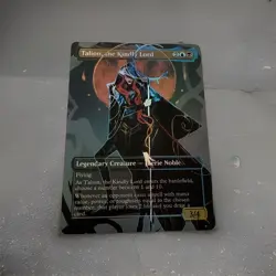 Talion, The Kindly Lord Full Art Frame Break Foil Mtg Play Test Card Two Sided - Image 1