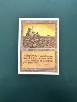 MtG City of Brass: 6th Edition LP ACTUAL PHOTOS! - Image 1