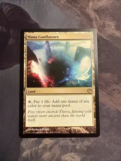 Mana Confluence Magic the Gathering Rare Land Journey Into NYX - Image 1